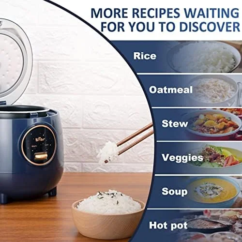 Bear 2-Cup Mini Rice Cooker thumbnail 2