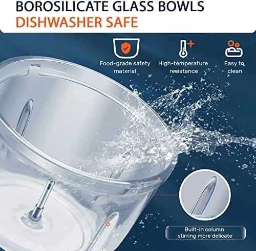 Bear Dual-Bowl Electric Food Processor thumbnail 5
