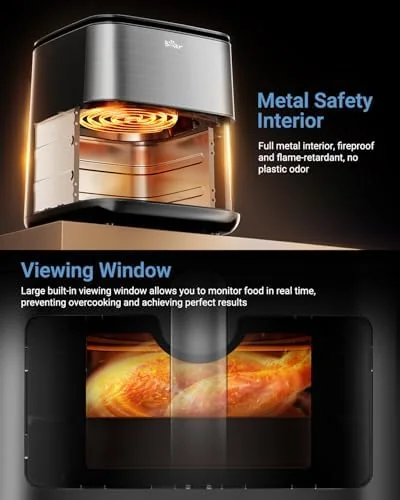 Bear 6.3-Quart 4D Turbo Air Fryer thumbnail 4